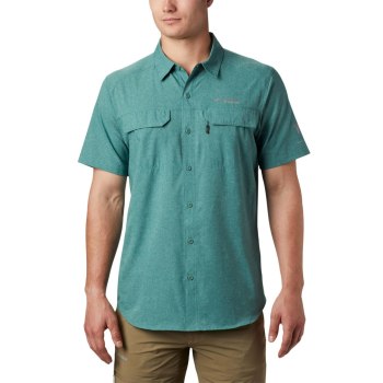 Columbia Muške Košulje - Irico Short Sleeve Zelene | ONAG-36842